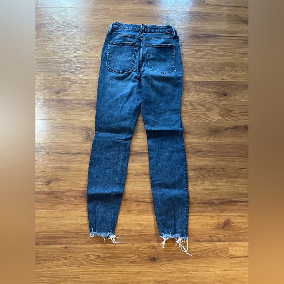 Good American Dark Blue Skinny Jeans Size 6 - Picture 3 of 3